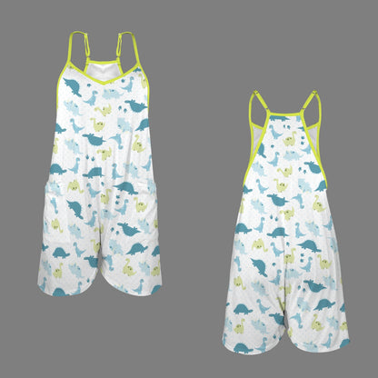Lil Rawr Dinosaur Comfy Play Romper