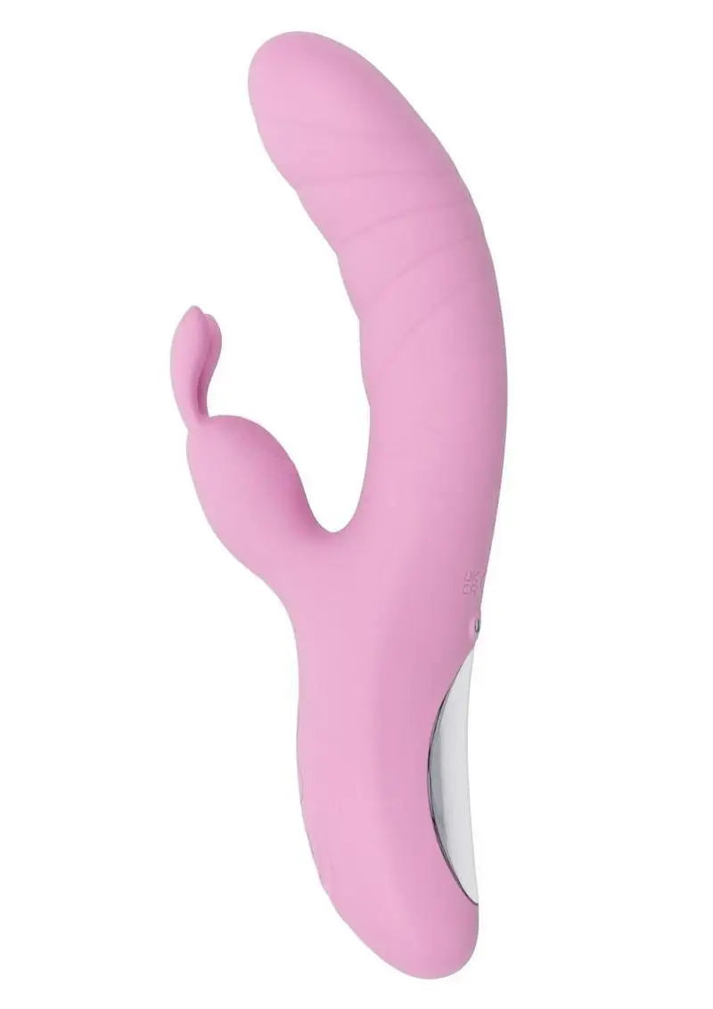 Playboy Rub Me Right Thrusting Rabbit Vibrator