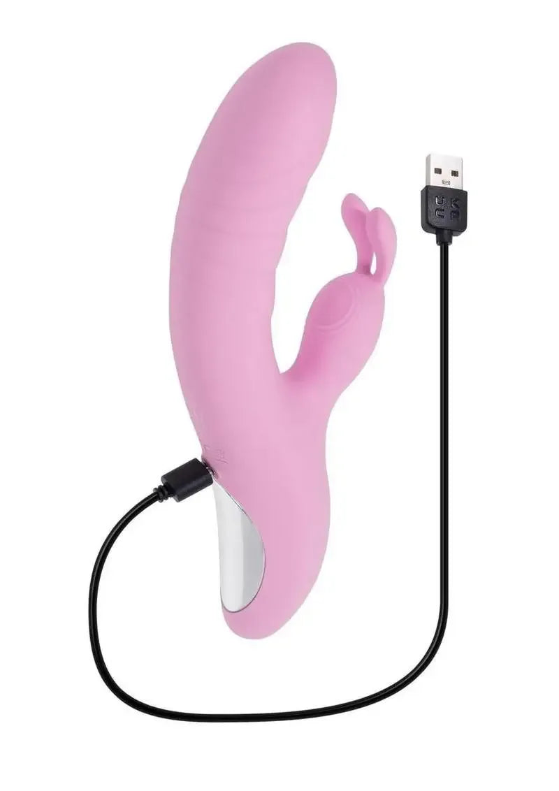 Playboy Rub Me Right Thrusting Rabbit Vibrator - Puppy's Aesthetics