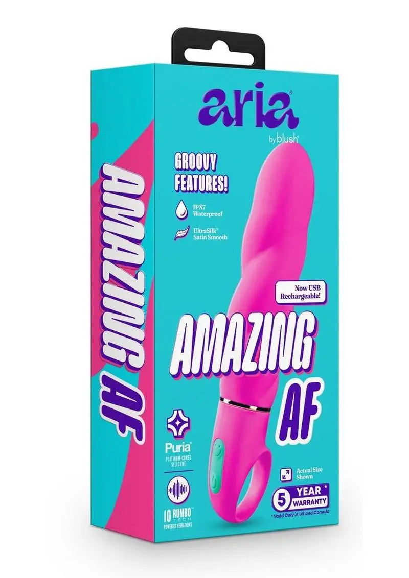 Aria Amazing AF Rechargeable Silicone Vibe