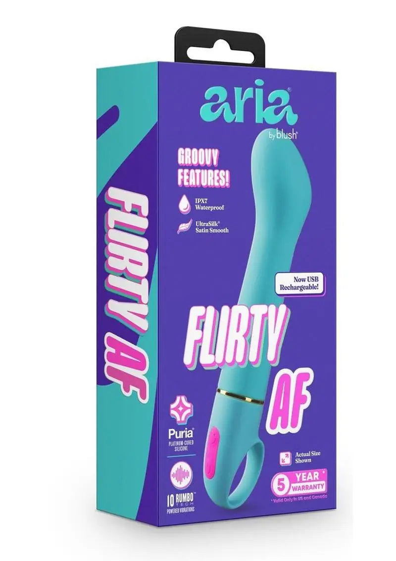 Aria Flirty AF Rechargeable Silicone Vibe