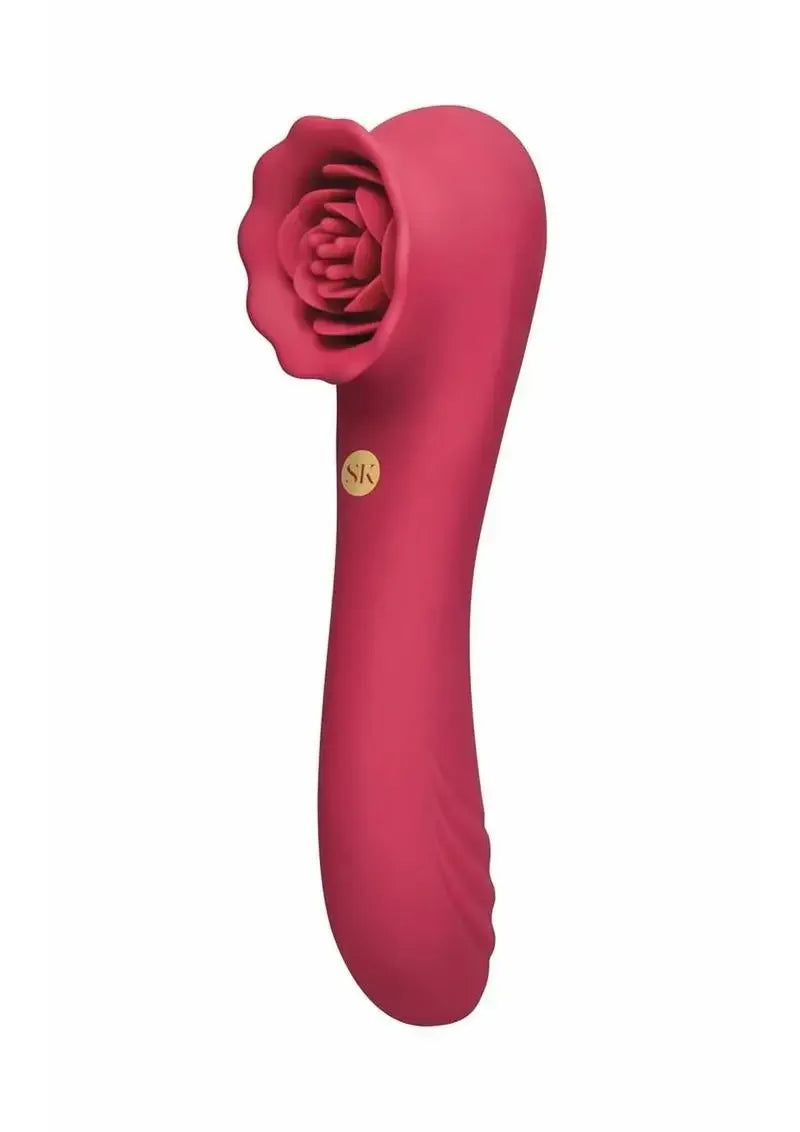 Secret Kisses Rosegasm Quake Silicone Dual Vibe - Puppy's Aesthetics