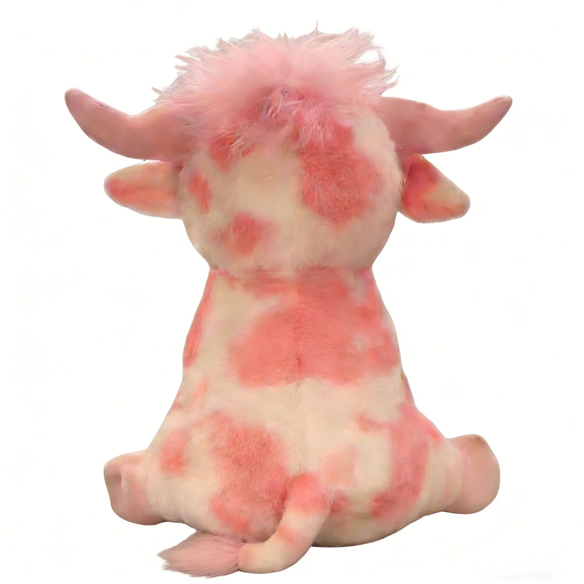 Valentine Sweetheart Pink Cow Plush