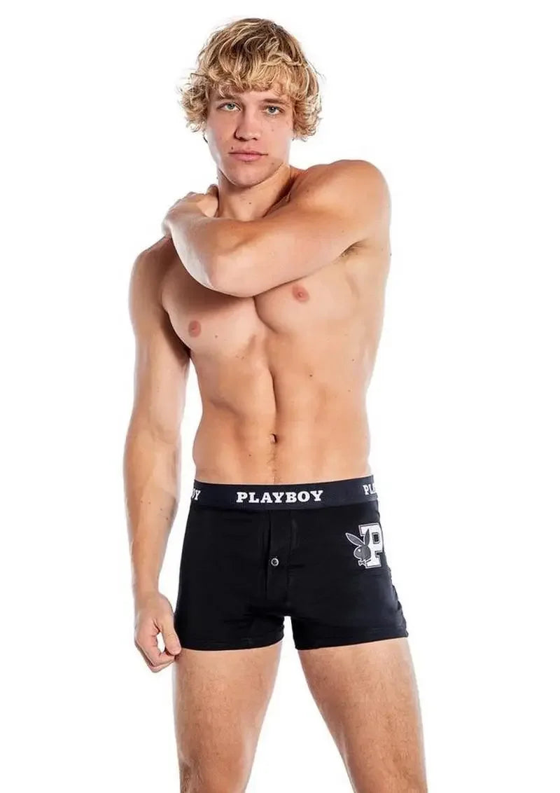 Playboy Varsity Men’s Boxer Briefs - Puppy's Aesthetics