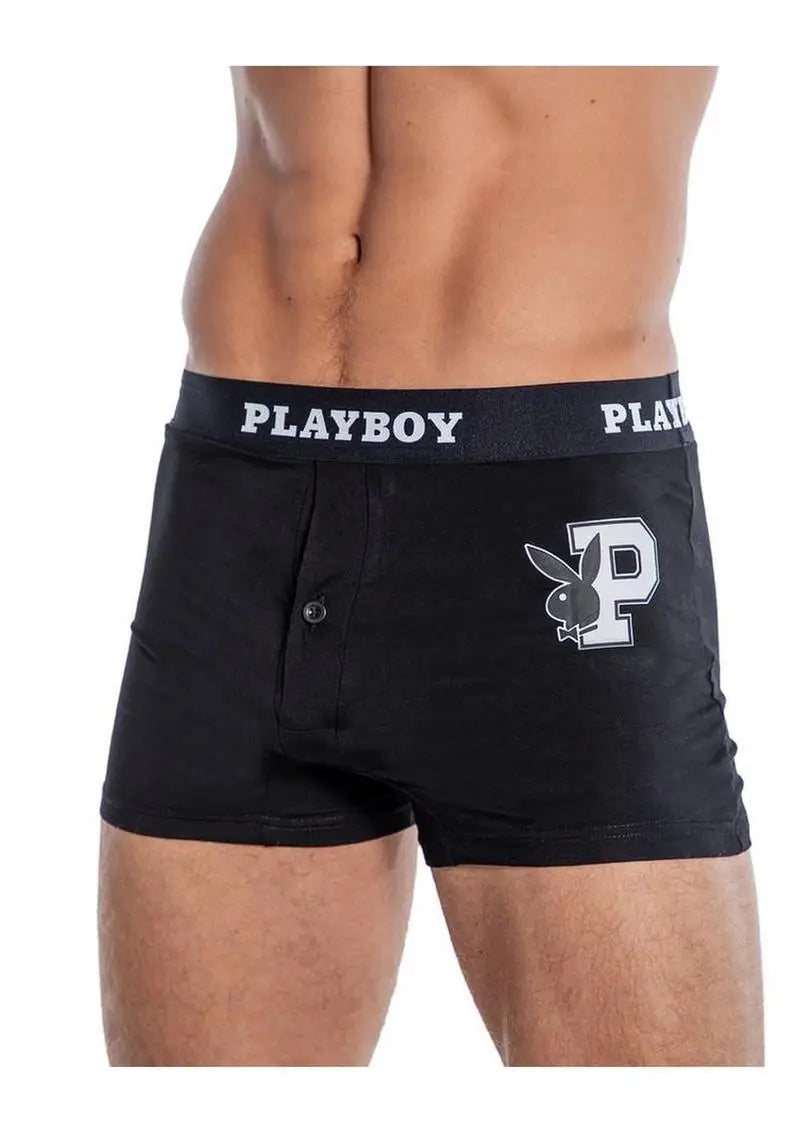 Playboy Varsity Men’s Boxer Briefs