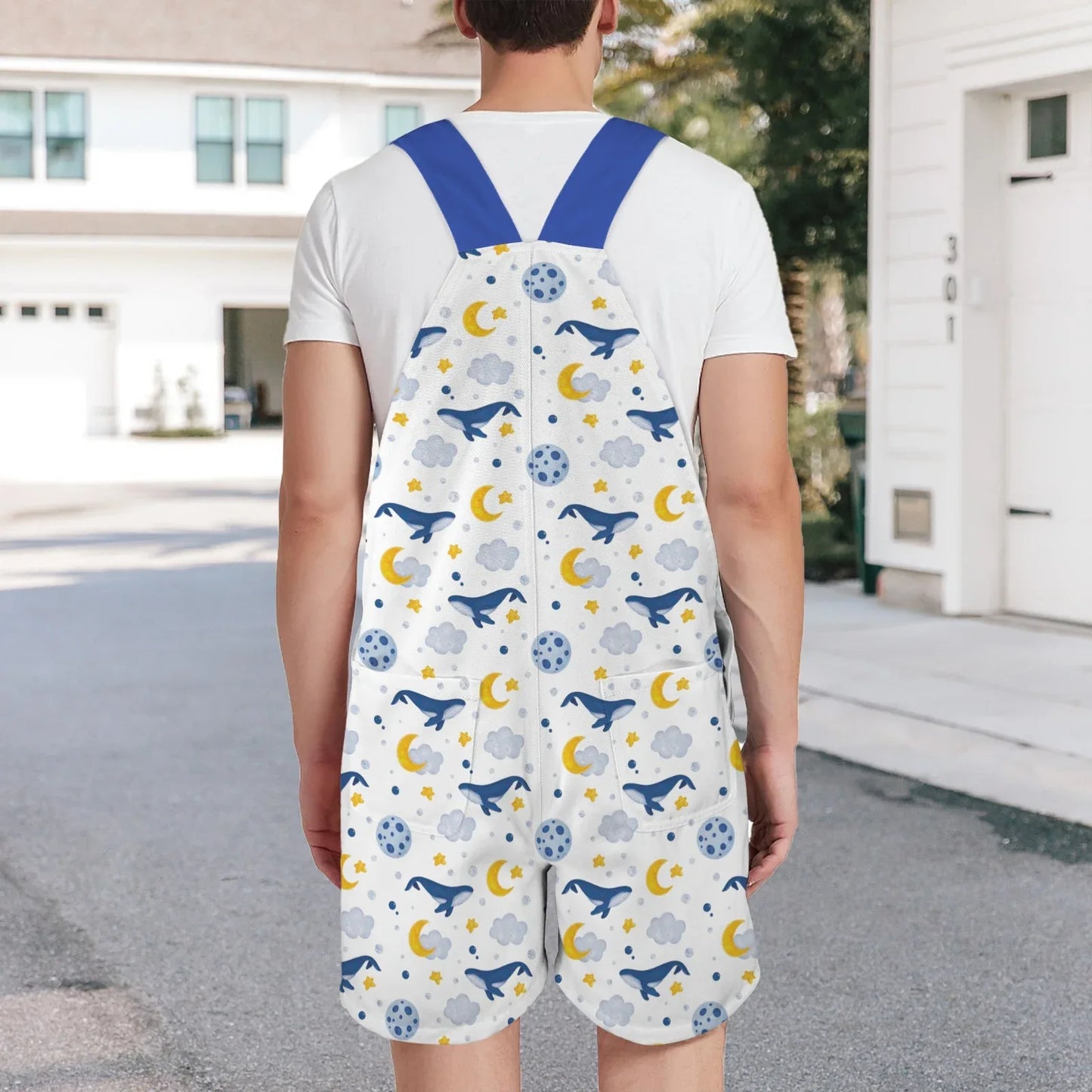 Sleepy Whale Unisex Huggeralls - Puppy's Aesthetics