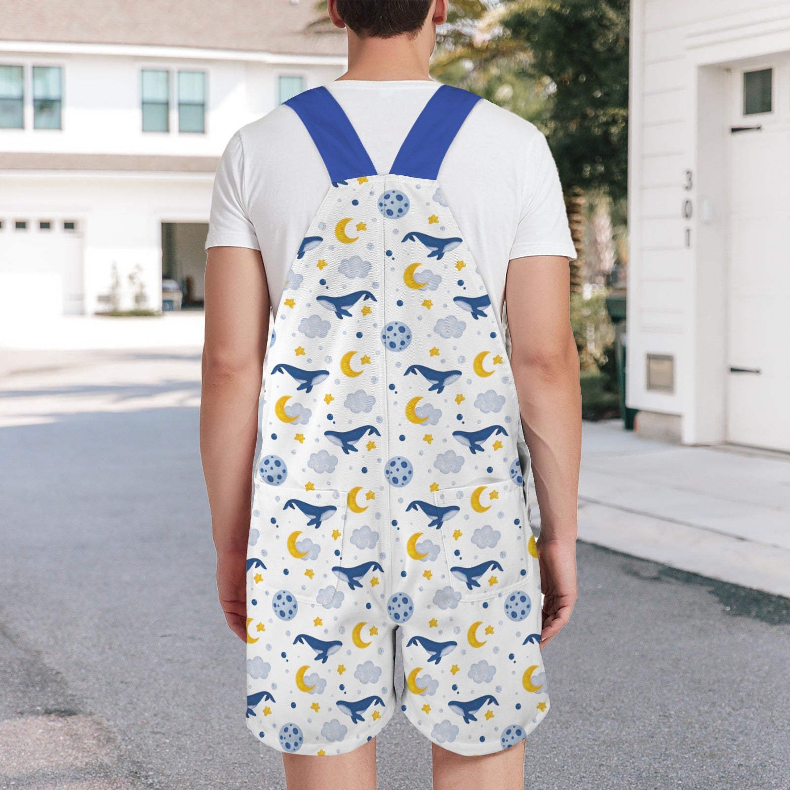 Sleepy Whale Unisex Huggeralls