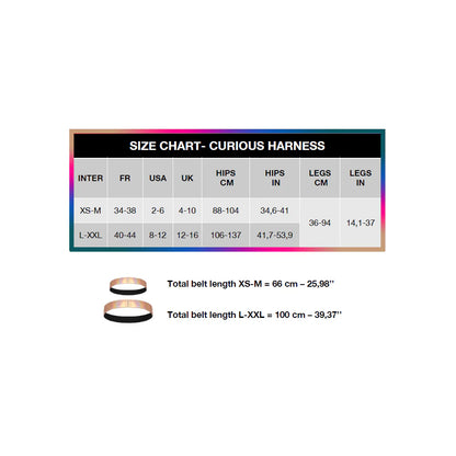 Strap Curious Rose Holographic Harness
