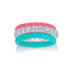 Dreamy Halo Rings – Luxurious Moissanite