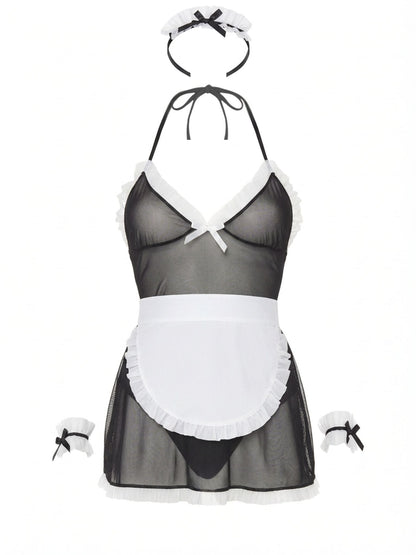 Seductive French Maid Dress Set