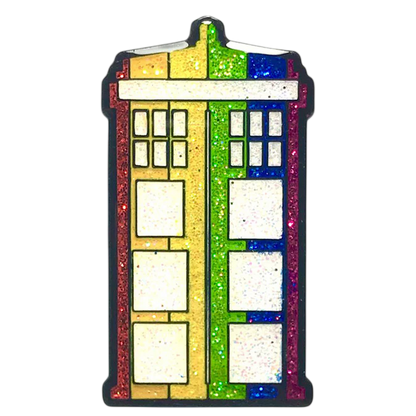 Time Traveler Pride Enamel Pin