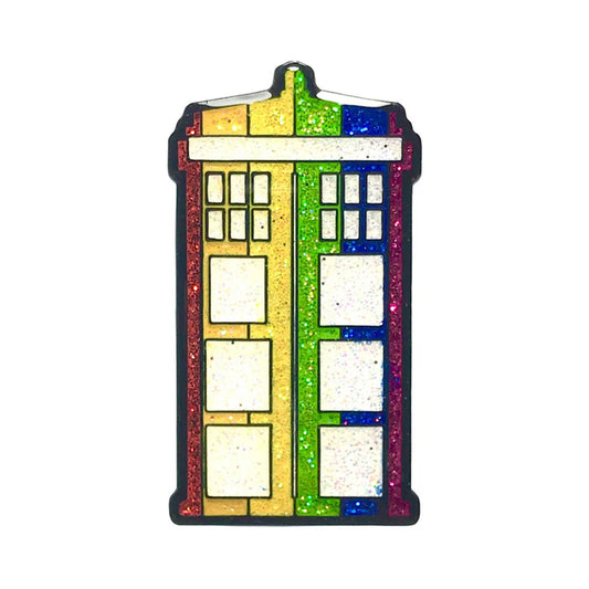 Time Traveler Pride Enamel Pin