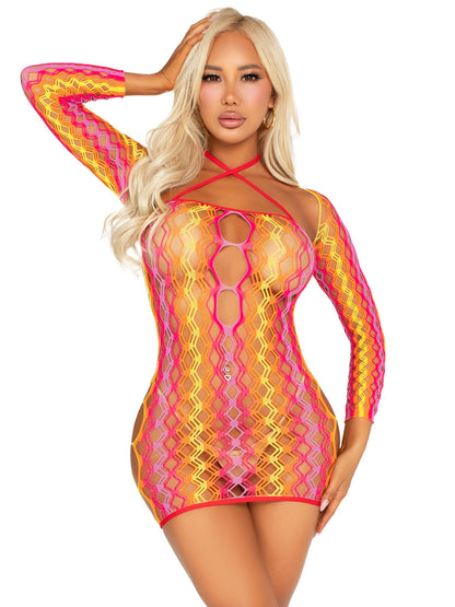 Eyes On Me Dress & Shrug Set