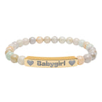 Babygirl Natural Stone Bracelet (Colors)
