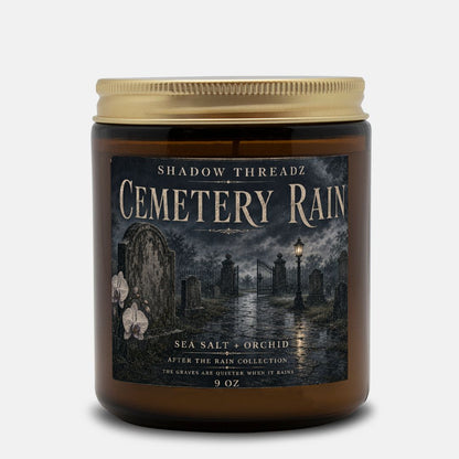 Cemetery Rain Candle 9oz