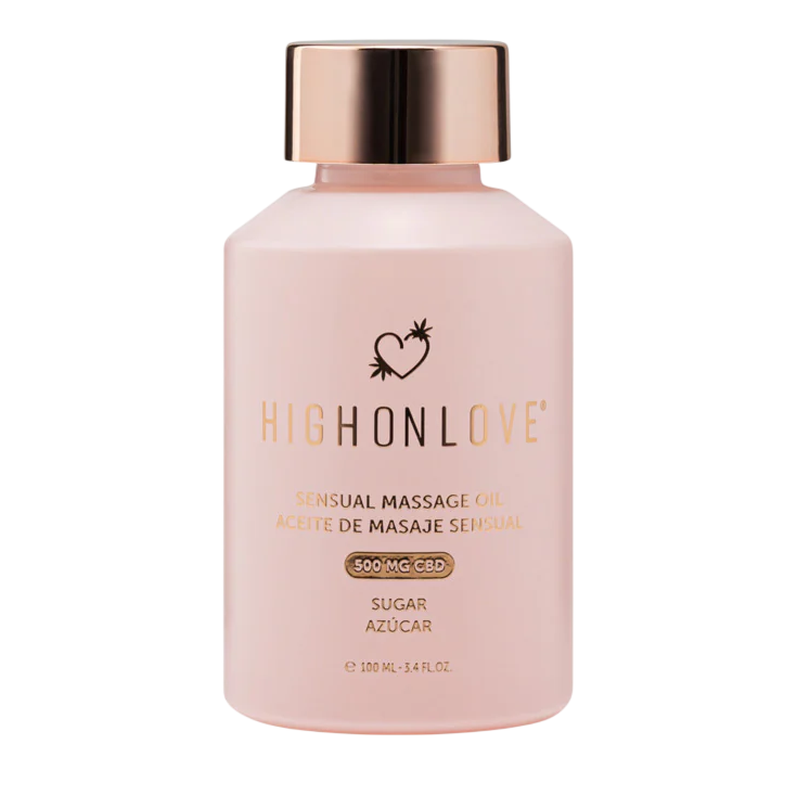 HighOnLove CBD Sensual Massage Oil - Sugar High