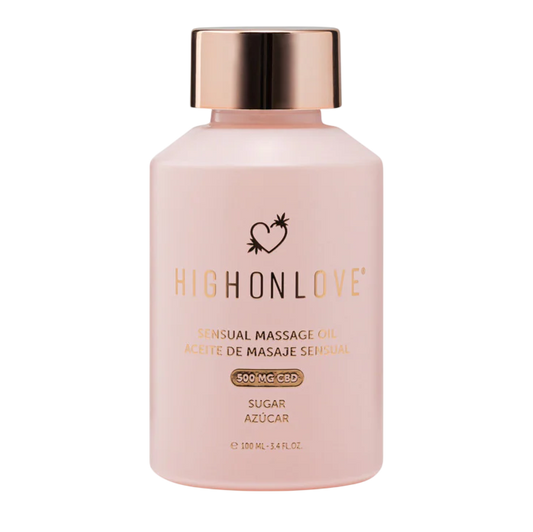 HighOnLove CBD Sensual Massage Oil - Sugar High