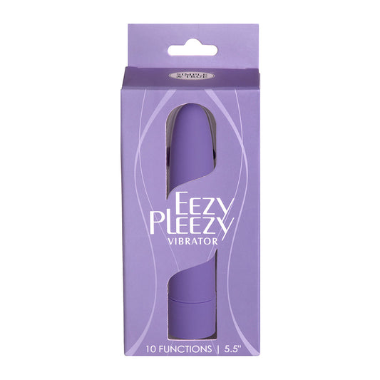 Simple & True Eezy Pleezy Classic Vibrator 5.5 " Purple