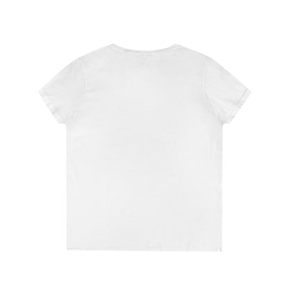 Lil Devil Cat V-Neck Play Tee - Puppy's Aesthetics