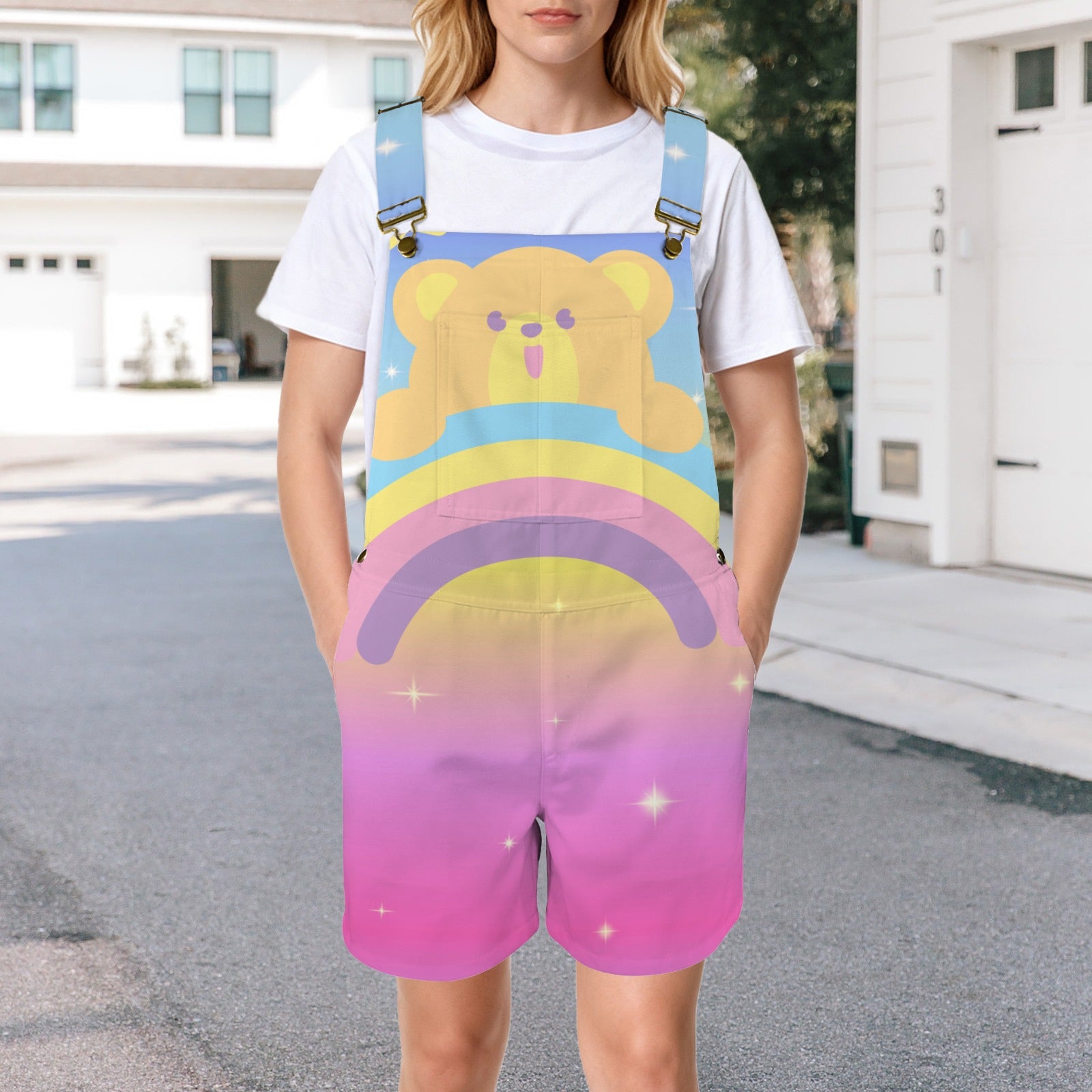 Rainbow Happy Bear
