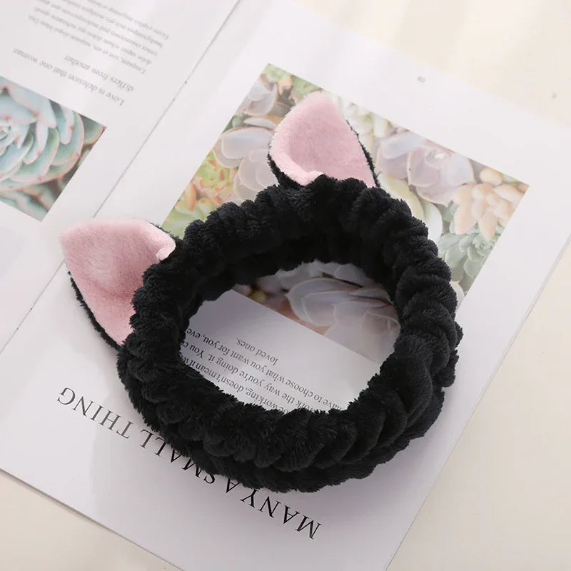 Cozy Kitty Ear Spa Headband - Puppy's Aesthetics