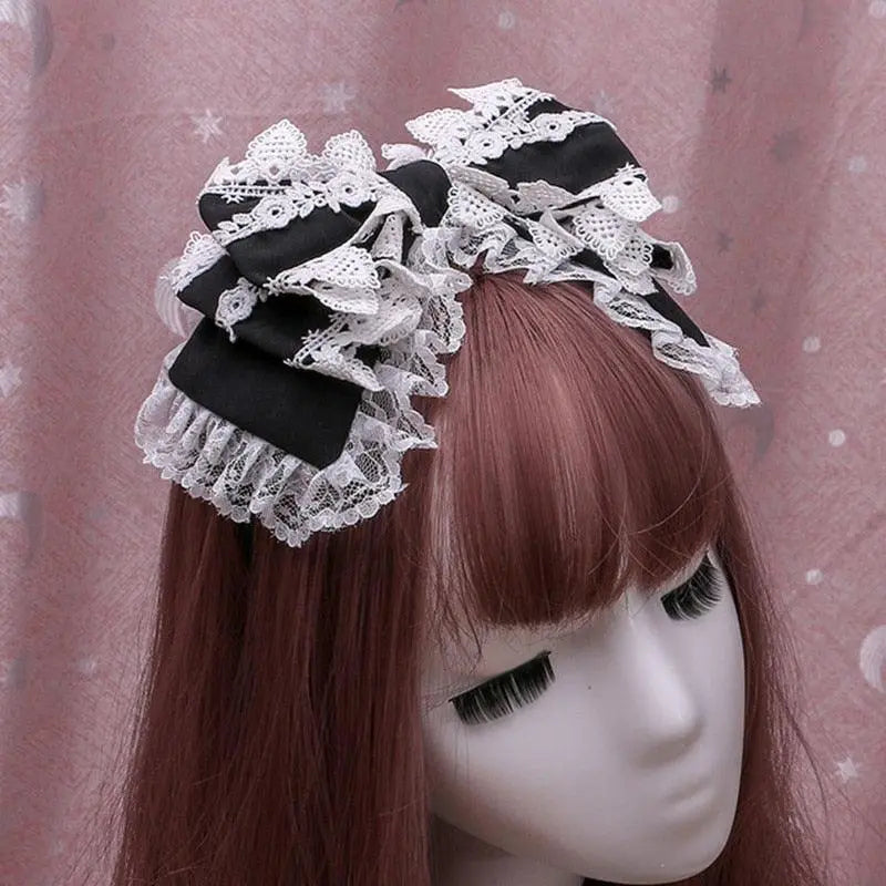 Pretty Princess Lolita Bow Headband 1