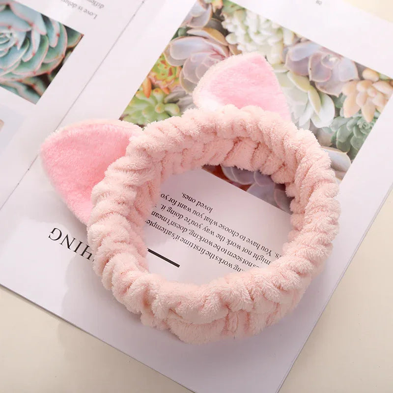 Cozy Kitty Ear Spa Headband - Puppy's Aesthetics