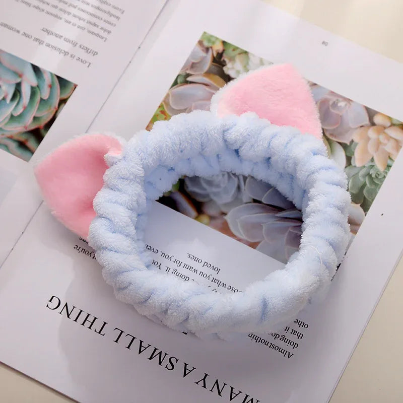 Cozy Kitty Ear Spa Headband - Puppy's Aesthetics