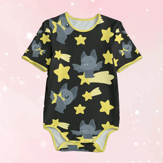 Batty Wishes Adult Unisex Onesie - Image #1