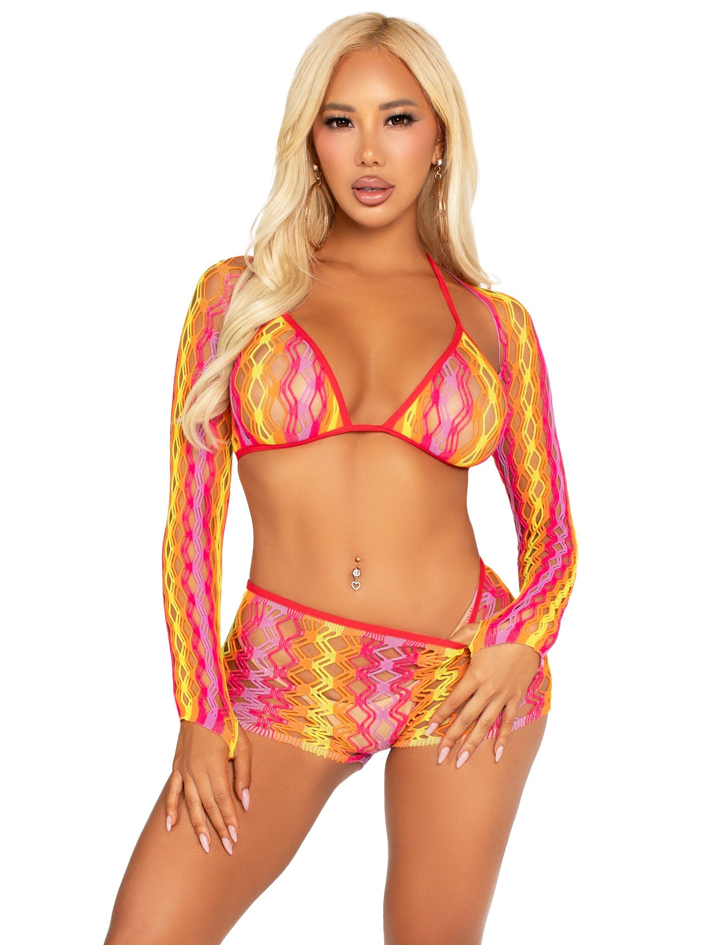 Summer Vibe Bra & Boyshorts Set
