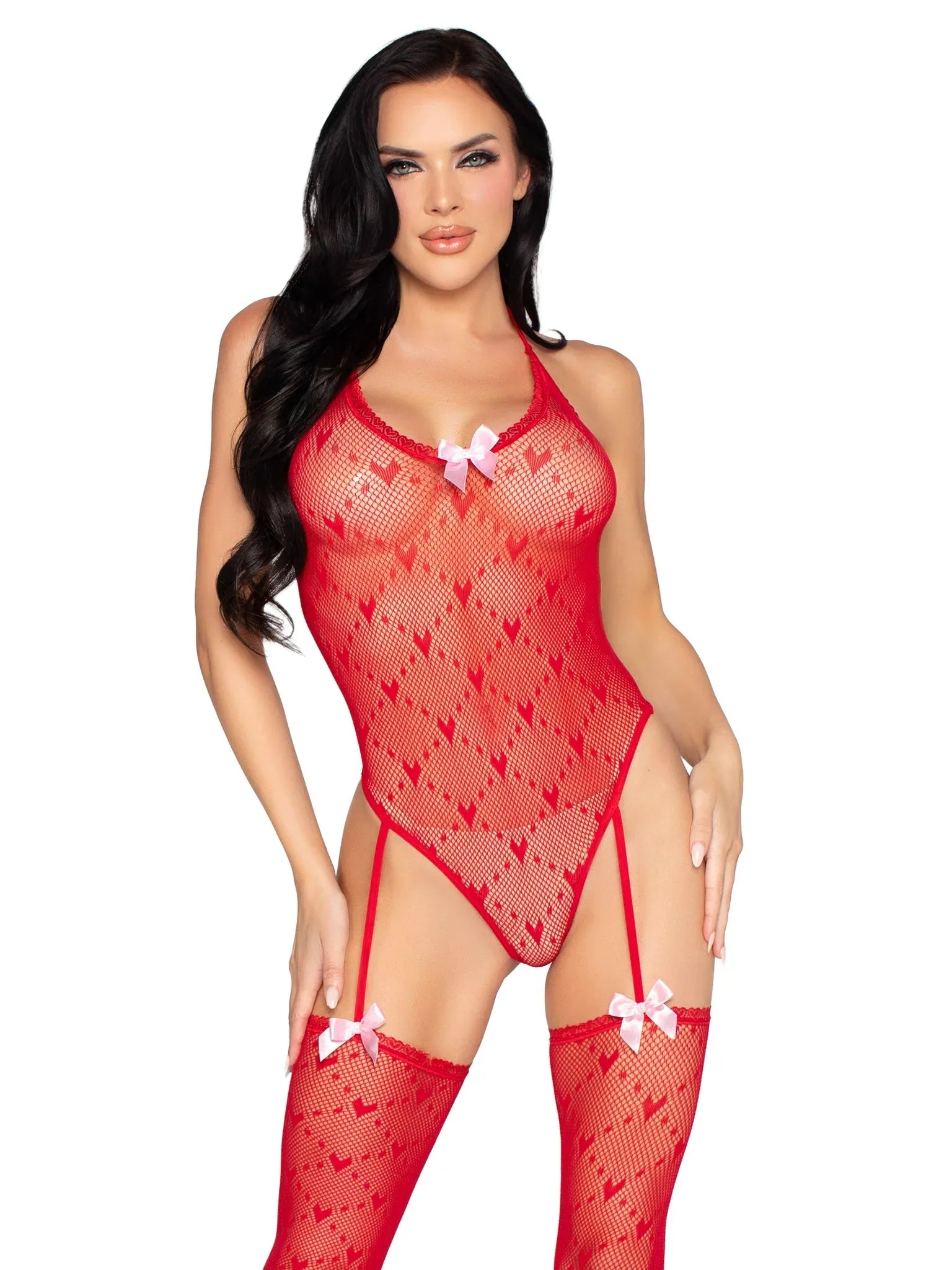 Love Spell Garter Teddy Bodysuit - Puppy's Aesthetics