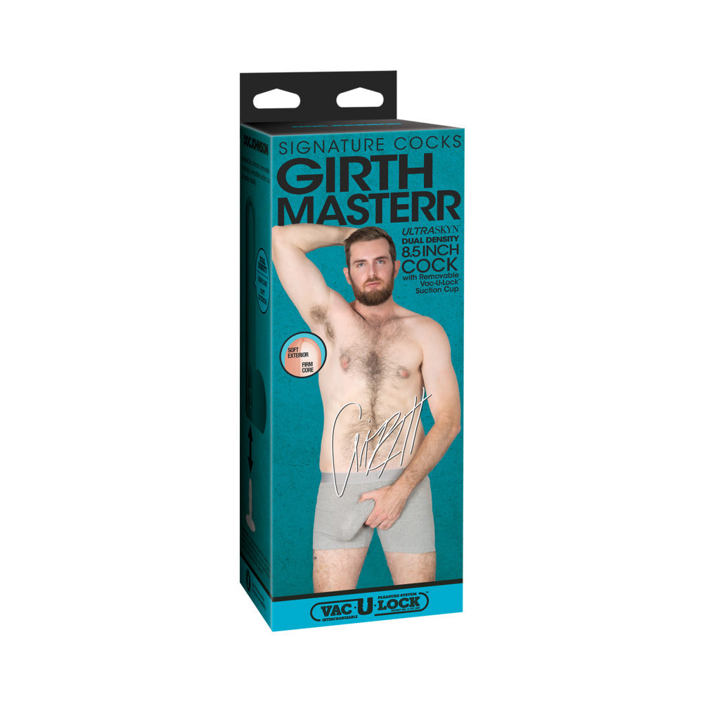 Signature Cocks Girthmasterr 8.5 " ULTRASKYN Vac-U-Lock Dildo