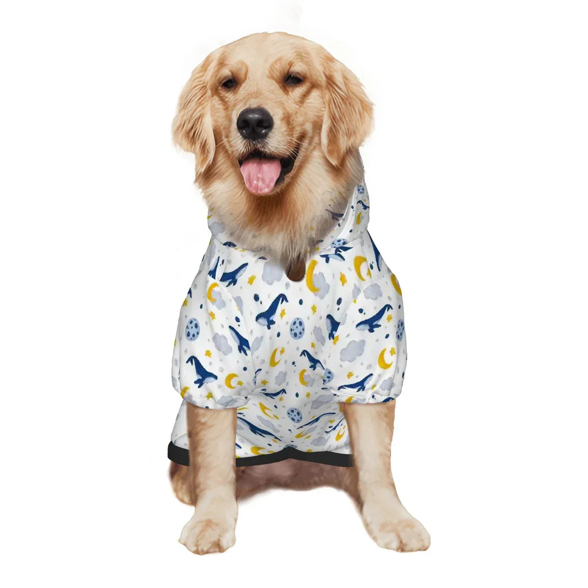 Sleepy Whale Dreams Pet Hoodie - Puppy's Aesthetics