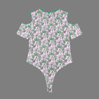 Cannabis Pink Peekaboo Playsuit