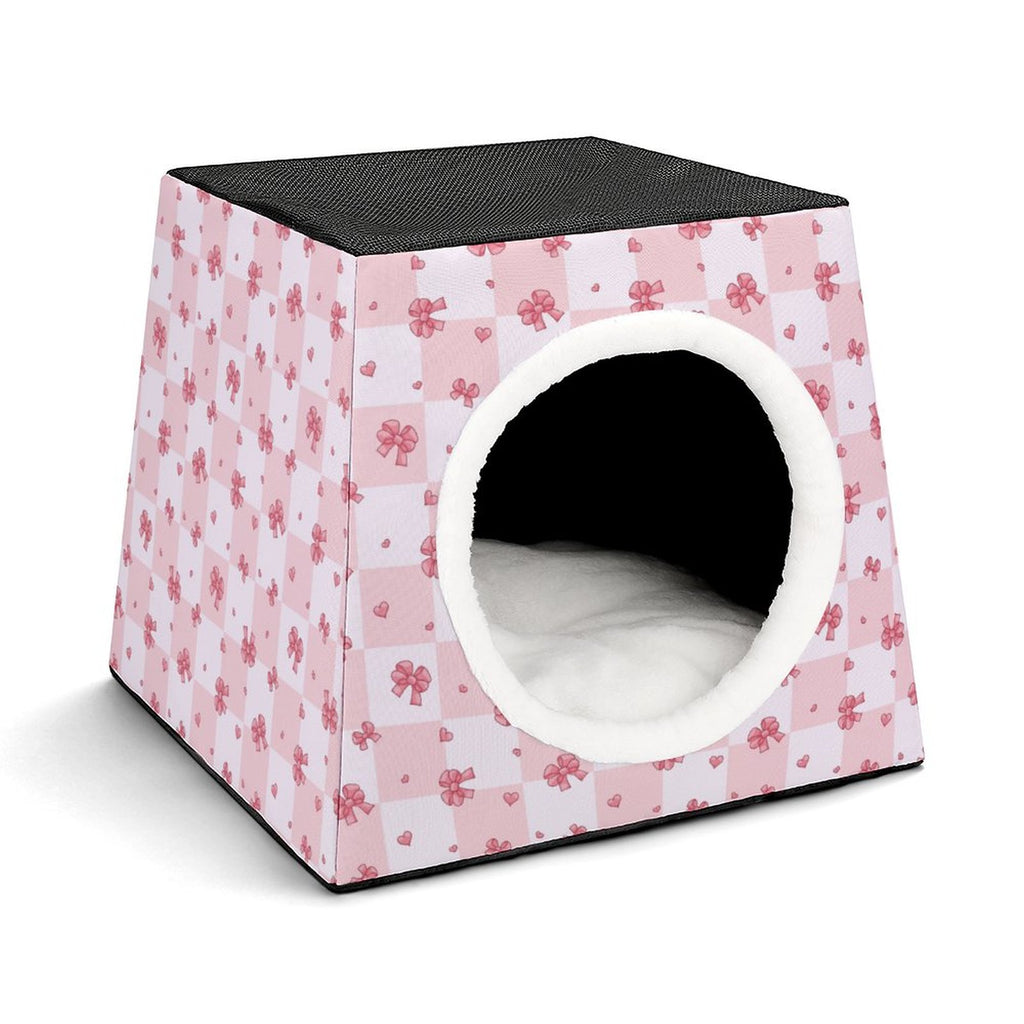 Soft Bow Baby Pet Hideaway