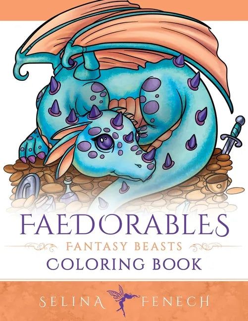 Faedorables: Fantasy Beasts Coloring Book