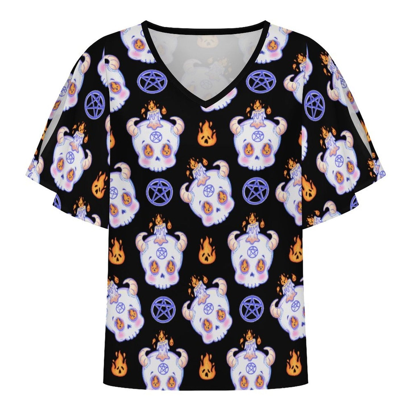 Hexed Cutie Peekaboo Sleeve Tee