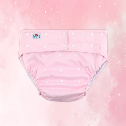 Pretty Pink Reusable Adult Cloth Diaper