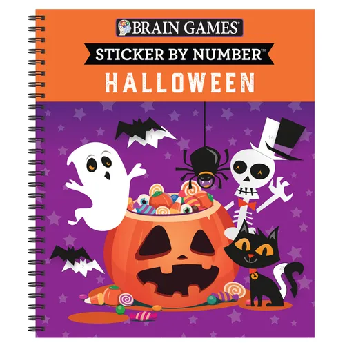 Sticker by Number: Halloween
