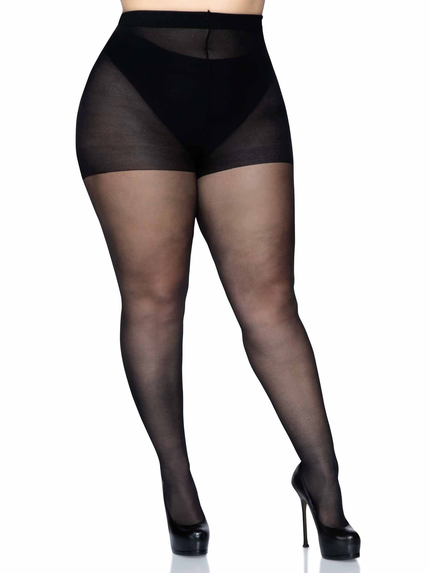 Cadi Sheer Backseam Pantyhose