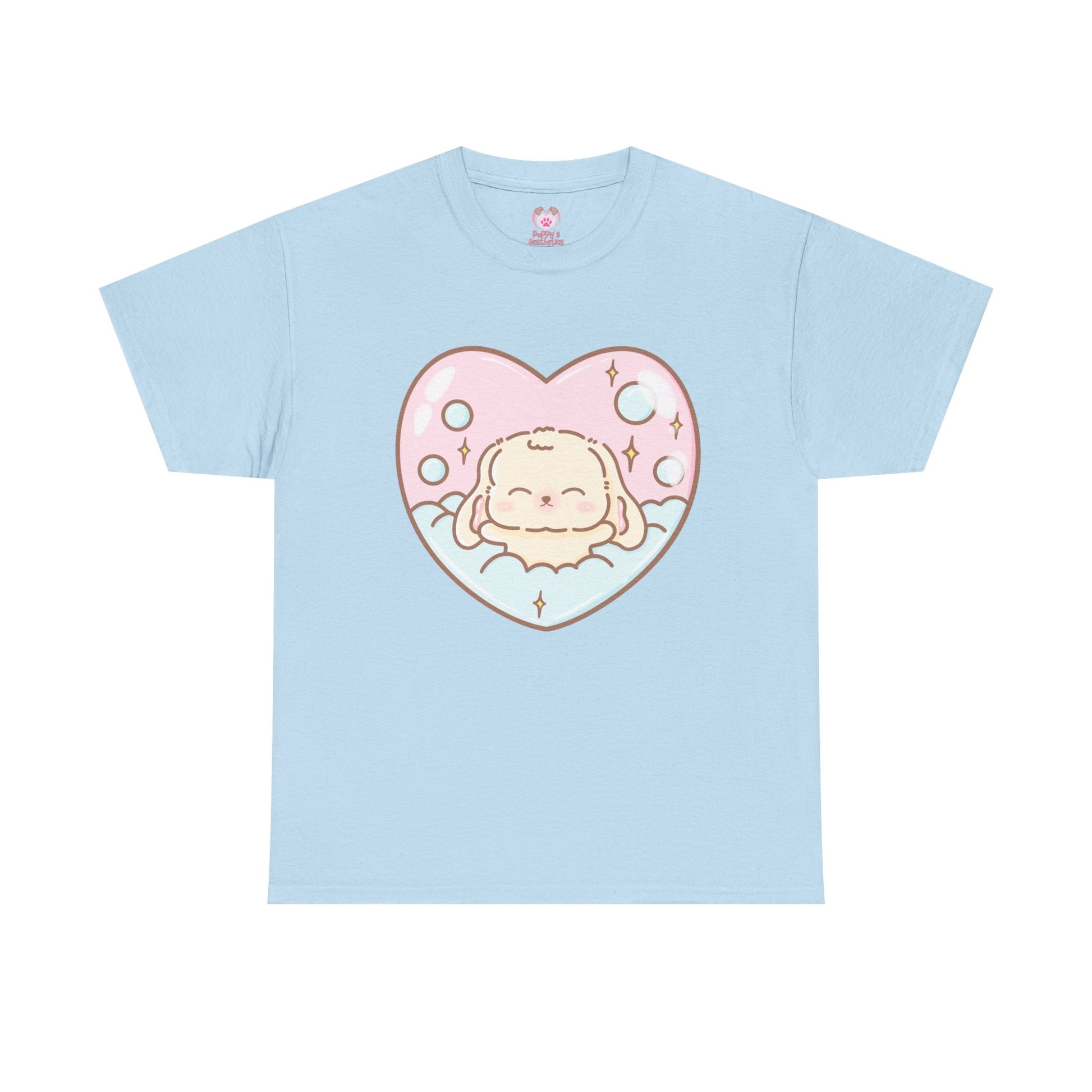 Sweet Bubblebath Bun Play Tee - Puppy's Aesthetics