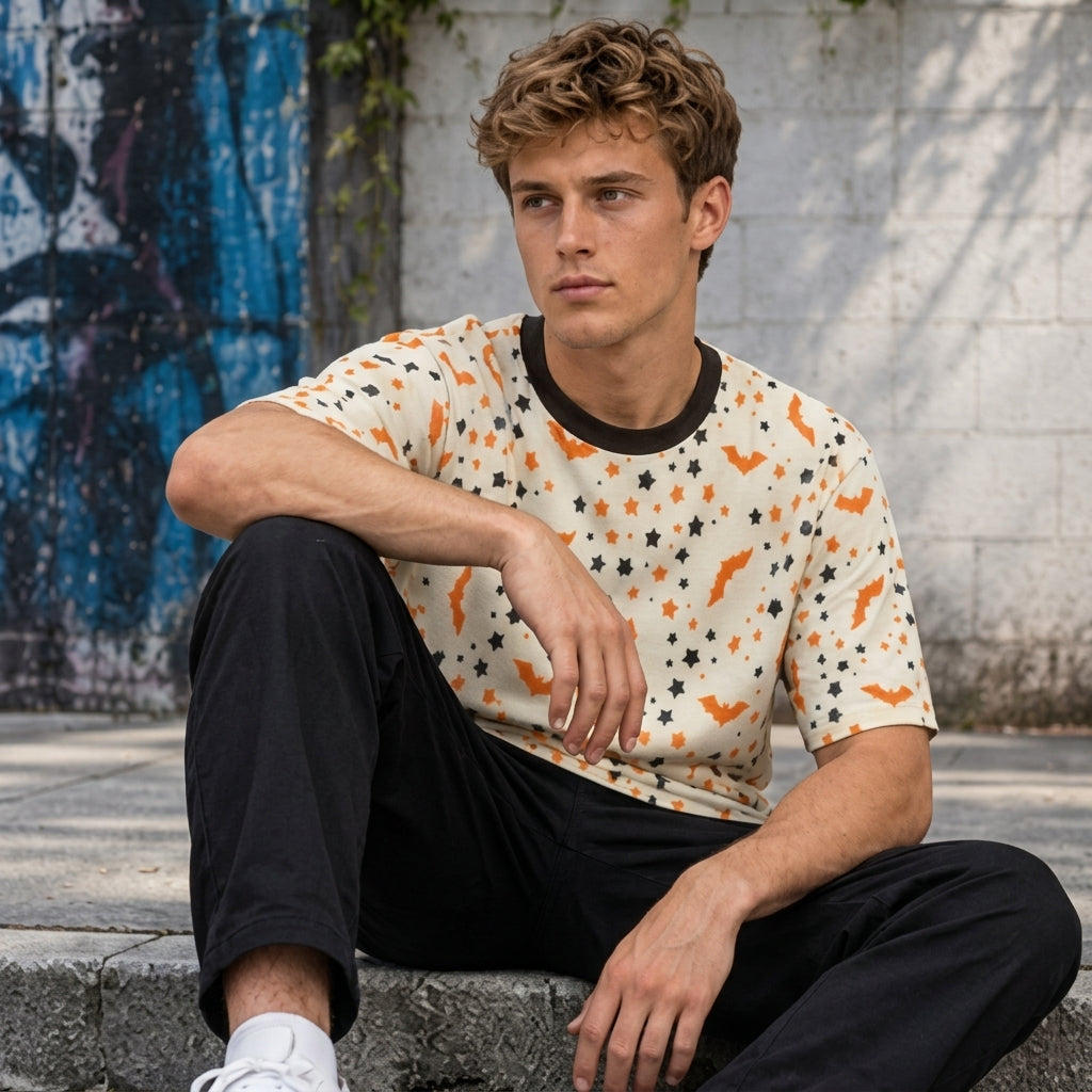 Spooky Skies Relaxed Play Tee