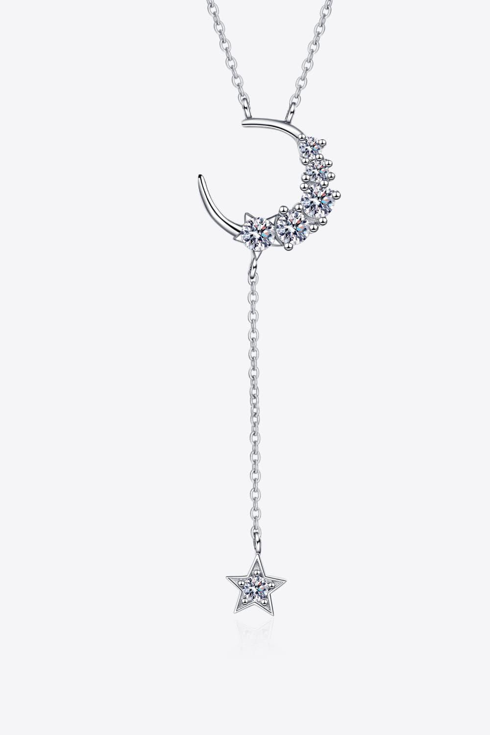 Star & Moon Day Collar – Sterling Silver - Puppy's Aesthetics