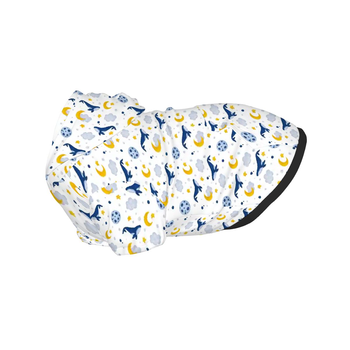 Sleepy Whale Dreams Pet Hoodie