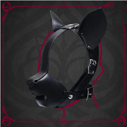 BDSM Puppy Play Dog Mask - Image #5