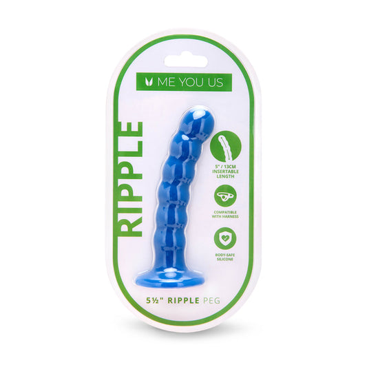 Me You Us 5.5 " Ripple G-Spot Peg