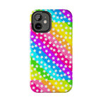 Starry Sprinkle Rainbow Tough iPhone Case