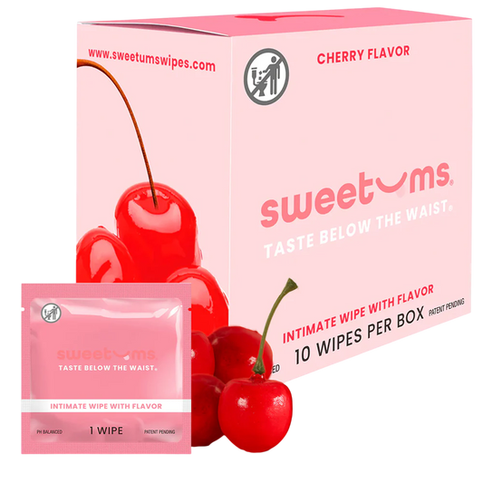 Cherry Intimate Wipes - 10 Pack