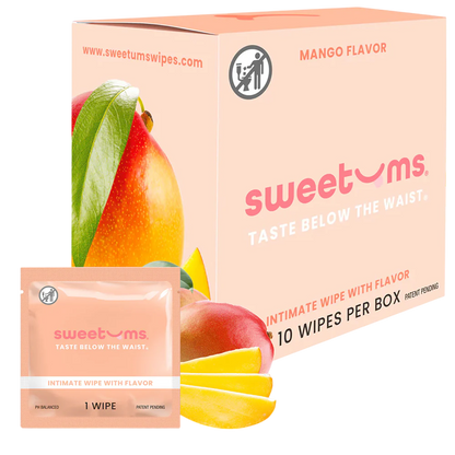 Mango Intimate Wipes - 10 Pack