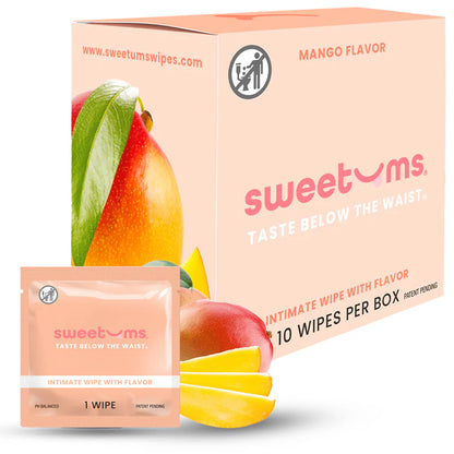 Mango Intimate Wipes - 10 Pack